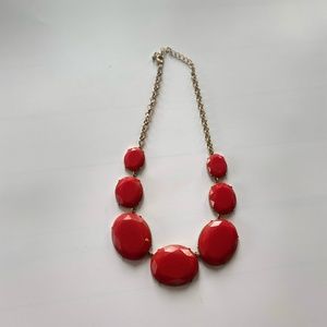 Francesca's Red and Gold Necklace